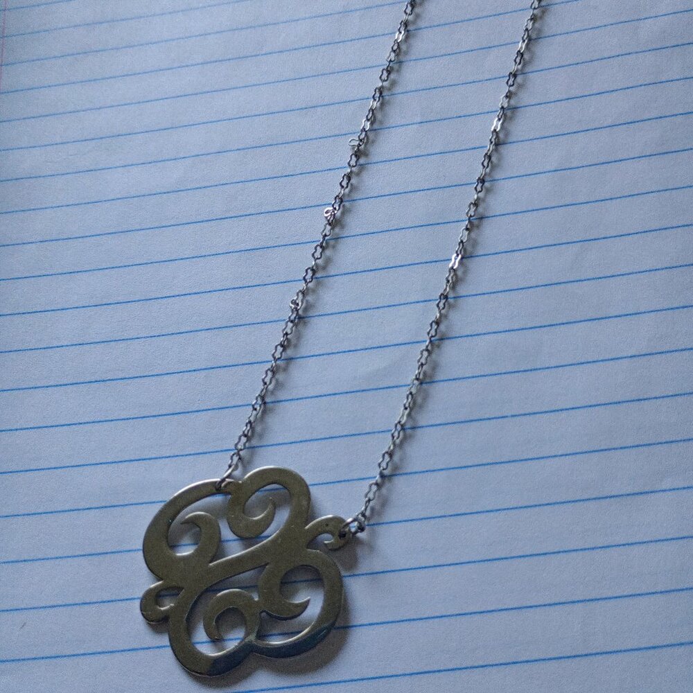 Silver Symbol Necklace